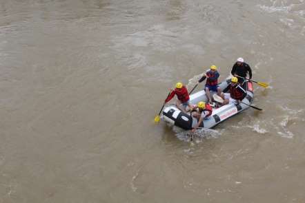 Murat Nehri'nde Rafting Heyecanı 