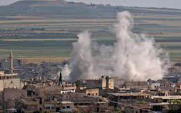 Suriye rejimi yine bombaladı