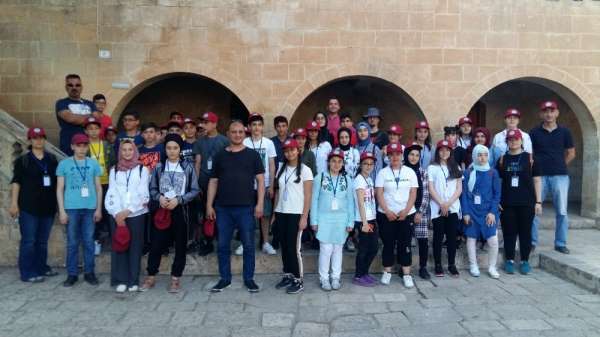 Kuzeyin çocukları Gaziantep'in ve Şanlıurfa'nın tarihi ve turistlik yerlerini ge