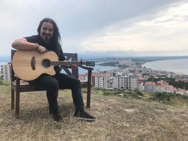 Artvinli şarkıcı 'Cefa'sını Sinop'ta çekti 