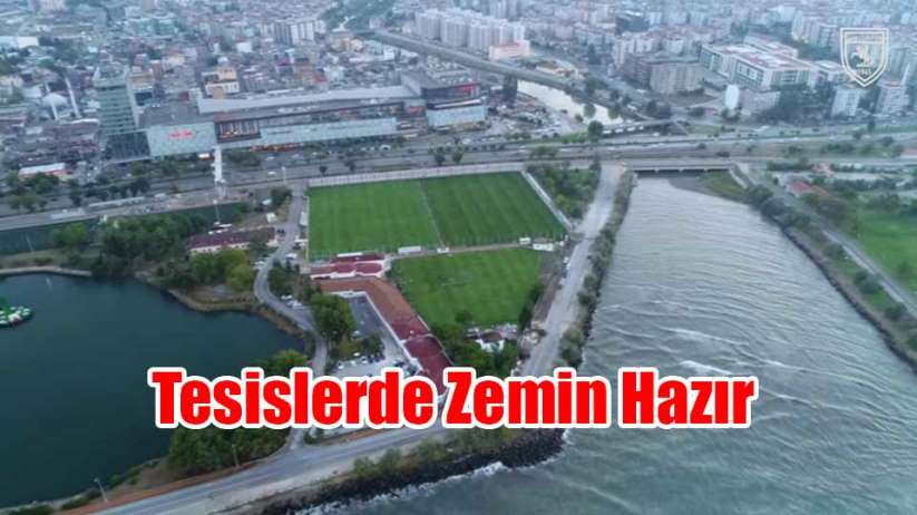 Samsunspor Tesislerinde Zemin Hazır