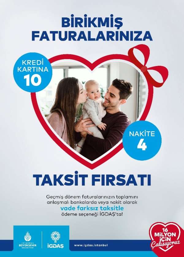 İGDAŞ'tan geciken doğal gaz faturalarına '10 taksitle' ödeme fırsatı 