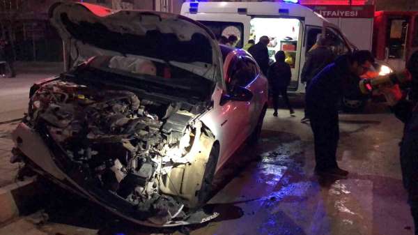 Elazığ'da trafik kazası: 1 yaralı - Elazığ haber
