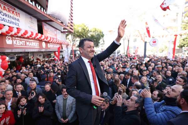 Denizli'de dayanışmanın meyvesi ilk Kent Market hizmete girdi