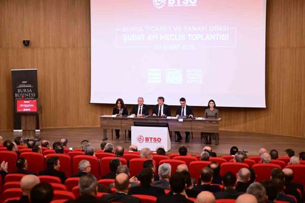 BTSO meclisi Bursa Business School'da toplandı