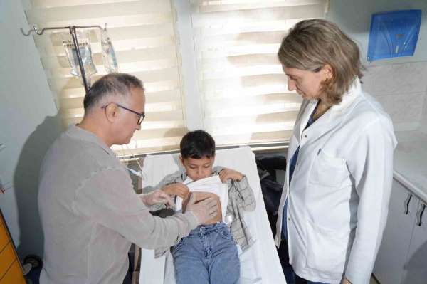 Çocuklarda nadir görülen diyafram fıtığı Samsun'da ilk kez tedavi edildi