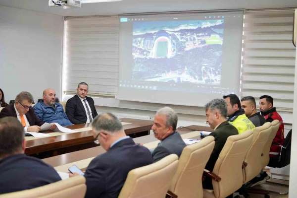 Sinop'ta dünya kupası elemeleri için güvenlik zirvesi