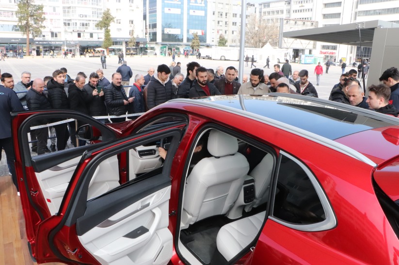Togg Samsun'da görücüye çıktı
