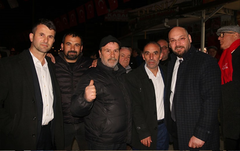 Serhat Türkel'e Çatalçam ve Kamalı'da coşkulu karşılama