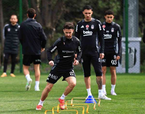 Beşiktaş'ta, Galatasaray derbisinin hazırlıkları devam etti