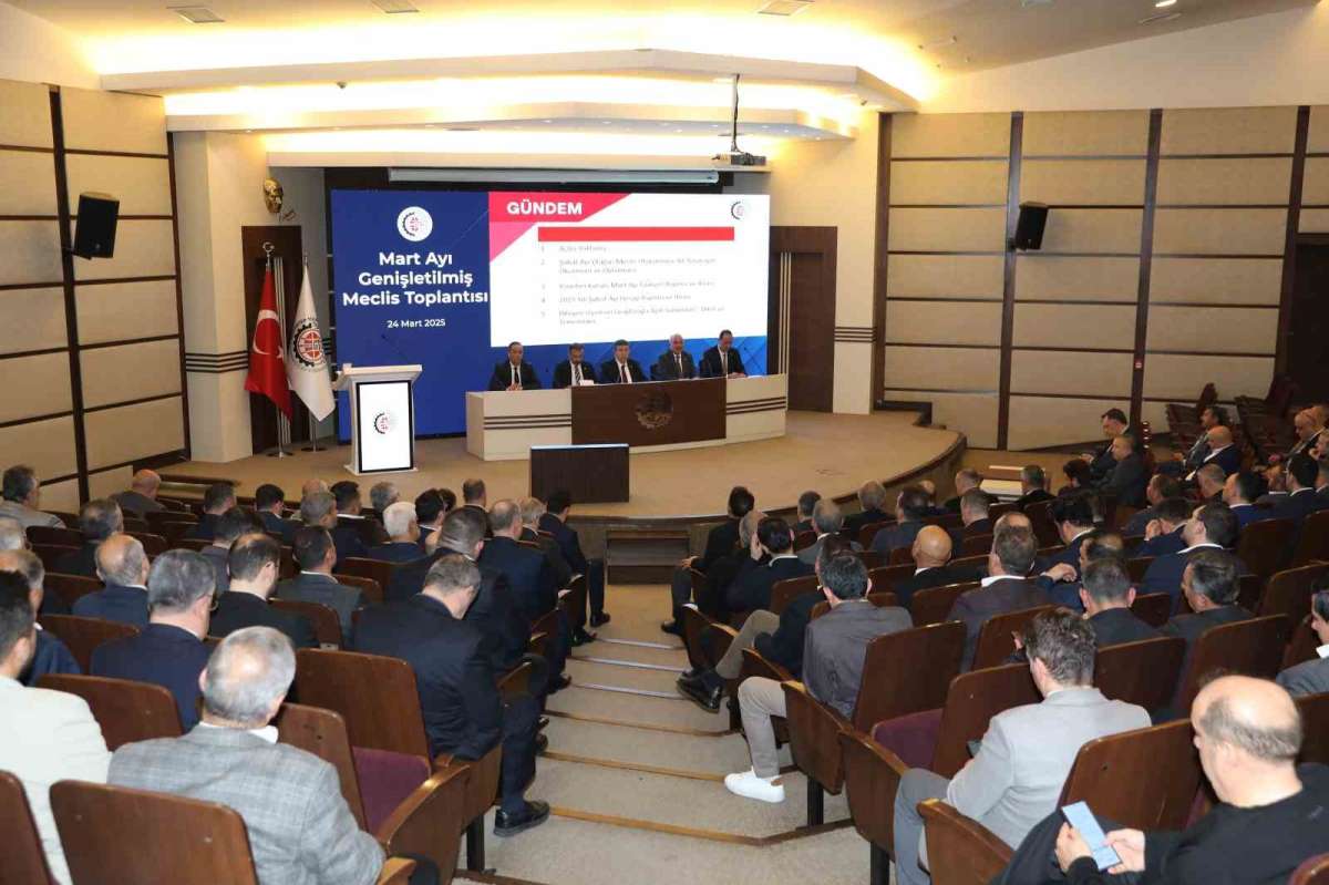GTO'nun mart ayı meclis toplantısı genişletilmiş olarak yapıldı