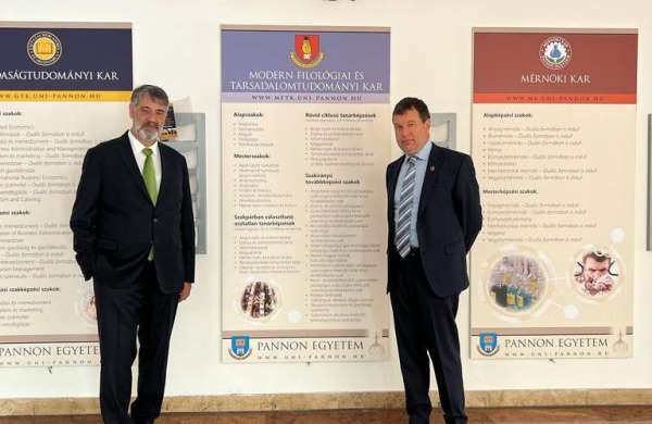 KBÜ ile Pannonia Üniversitesi arasında 'Erasmus Blended Programs' anlaşması - Karabük haber