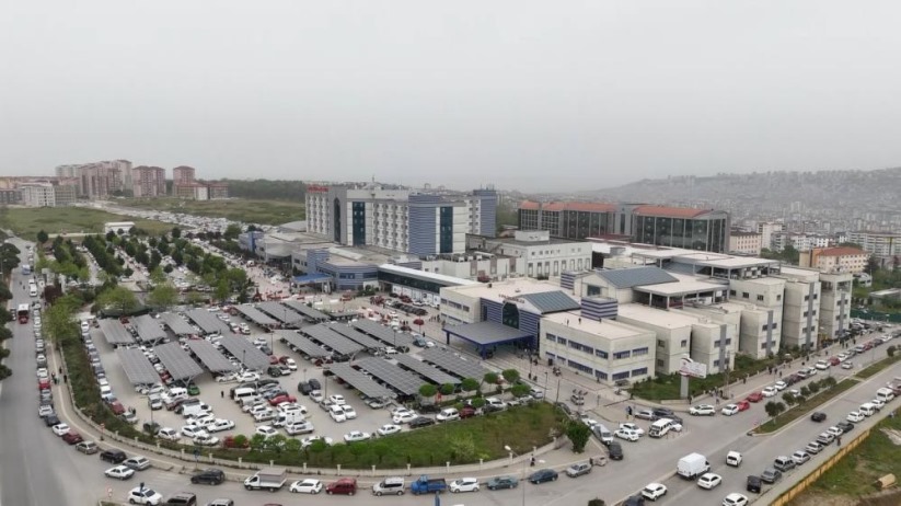 Samsun'da hastane otoparkına GES kuruldu