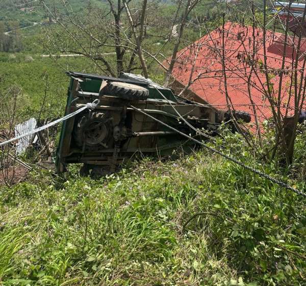 Ordu'da patpat kazası: 1 ölü, 1 yaralı