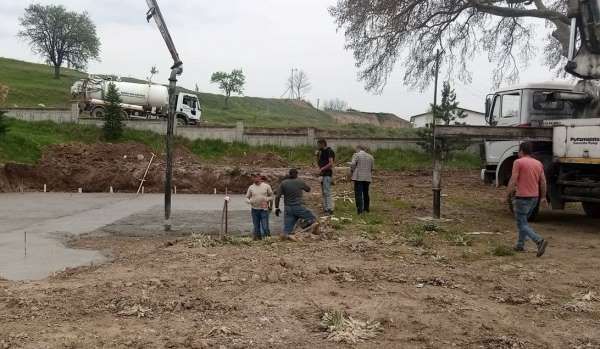 Simav'da üniversite camisinin inşaatına başlandı