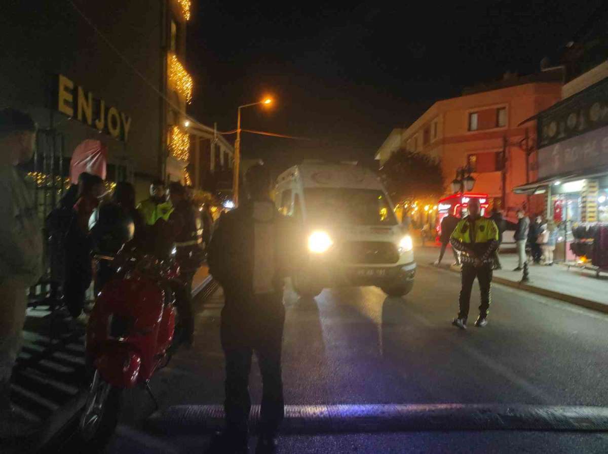 Tekirdağ'da motosiklet kazası: 1 yaralı