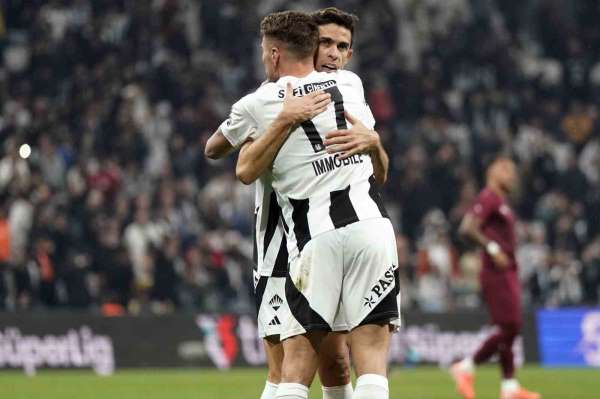 Trendyol Süper Lig: Beşiktaş: 5 - Atakaş Hatayspor: 1