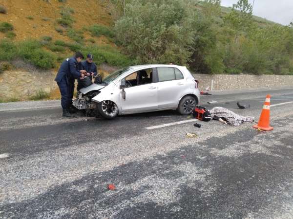 Kayseri-Kahramanmaraş yolunda trafik kazası: 1 ölü 