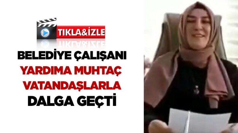 belediye calisani yardima muhtac vatandaslarla dalga gecti