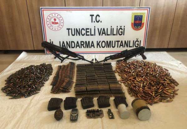Tunceli'deki operasyonda toprağa gömülü terörist cesedi bulundu