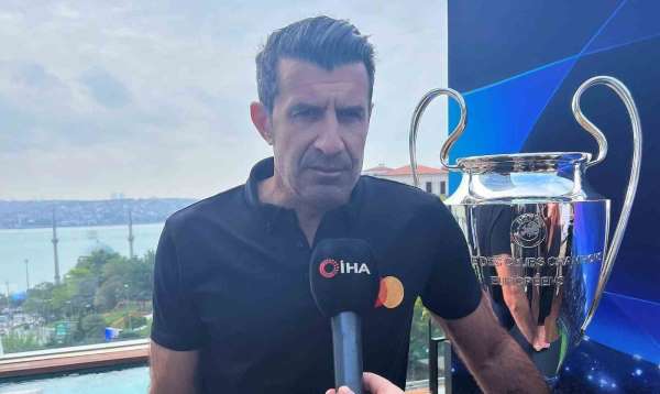 Luis Figo: 'Inter güçlü bir rakip olarak Manchester City'nin karşısına çıkacak'
