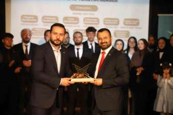 Amasya TÜGVA'da Mehmet Akif Yivli güven tazeledi
