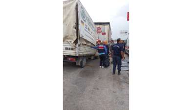 Bursa'da 2 kişinin hayatını kaybettiği kaza kamerada