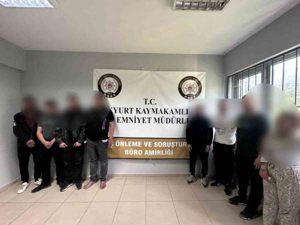 Ankara'da narkotik operasyonunda 9 şüpheli gözaltına alındı