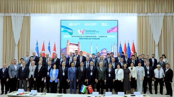 Atatürk Üniversitesi, Özbekistan-Türkiye rektörler forumunda önemli iş birliklerine imza attı