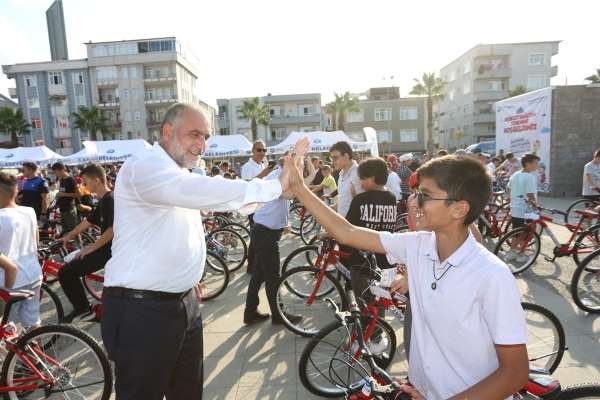 Canik'te camiye giden çocuklar için anlamlı proje