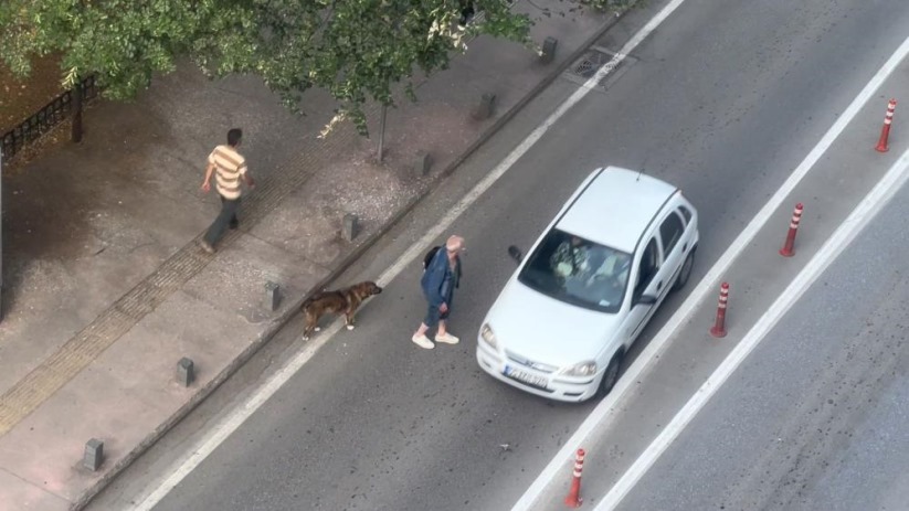 Şişede durduğu gibi durmadı: Alkollü şahıs trafiği tehlikeye düşürdü