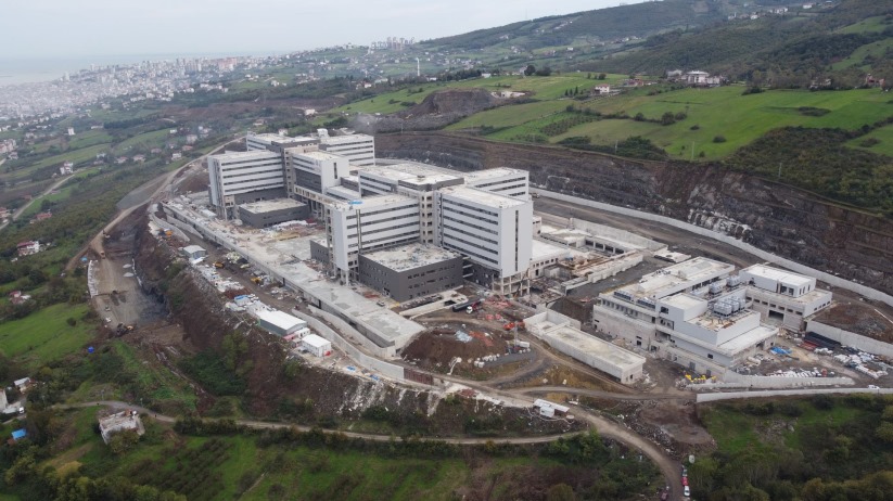 Samsun Şehir Hastanesi Zemininde Kayma Tespit Edildi!