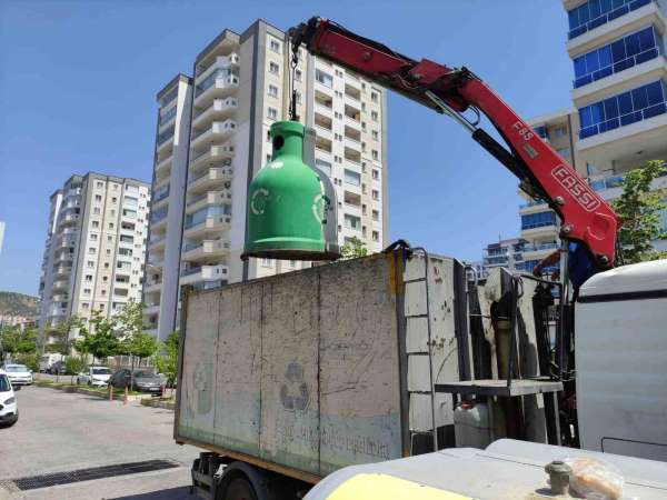 Söke'de 13 ton cam atık geri dönüşüme kazandırıldı