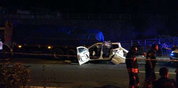 Trabzon'da trafik kazası: 4 ölü 