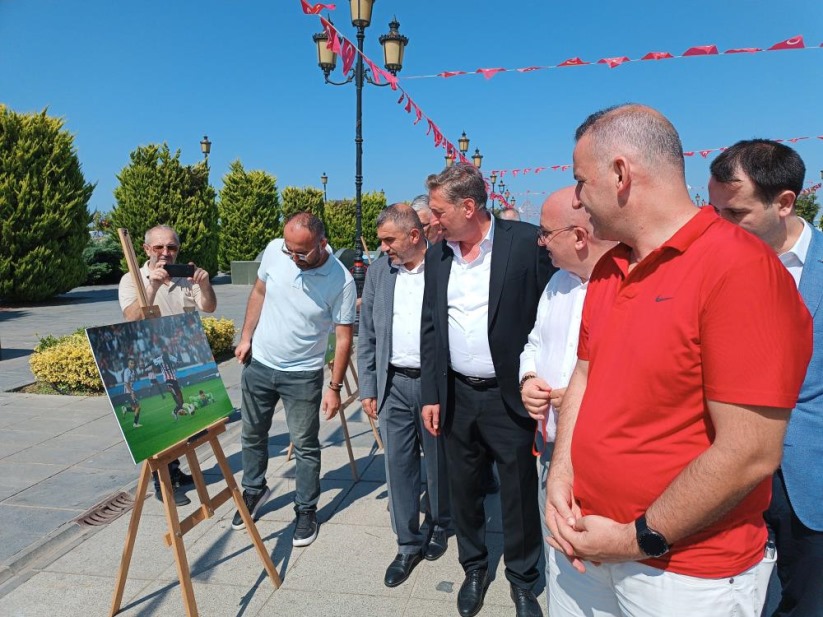 Samsunspor Fotoğraf Sergisi açıldı