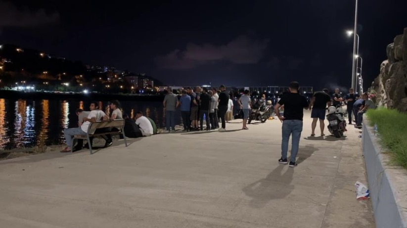 Samsun'da denizde kaybolan şahsı arama çalışmaları devam ediyor