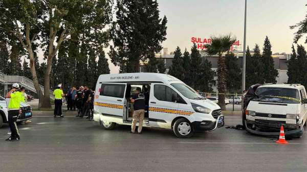 Kahramanmaraş'ta trafik kazası: 1 ölü, 2 yaralı