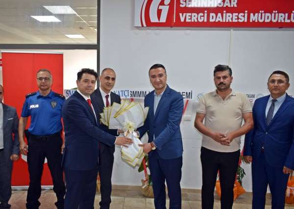 Serinhisar ve kale'ye yeni vergi dairesi müdürlükleri açıldı