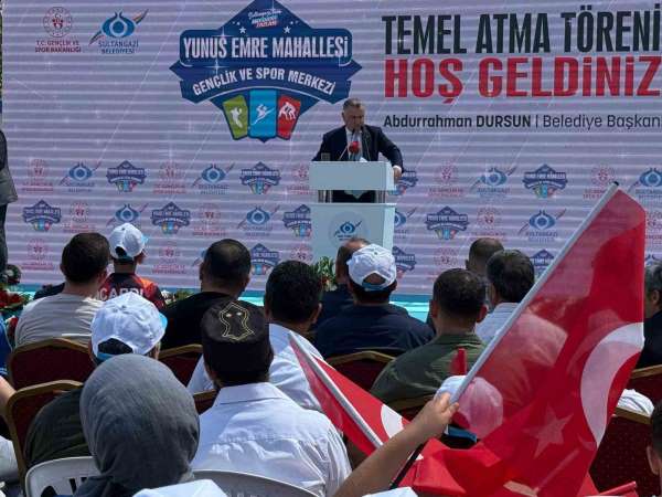 Sultangazi'de Gençlik ve Spor Merkezi'nin temeli atıldı