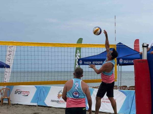 Trabzon'da Uluslararası Plaj Voleybolu heyecanı başladı