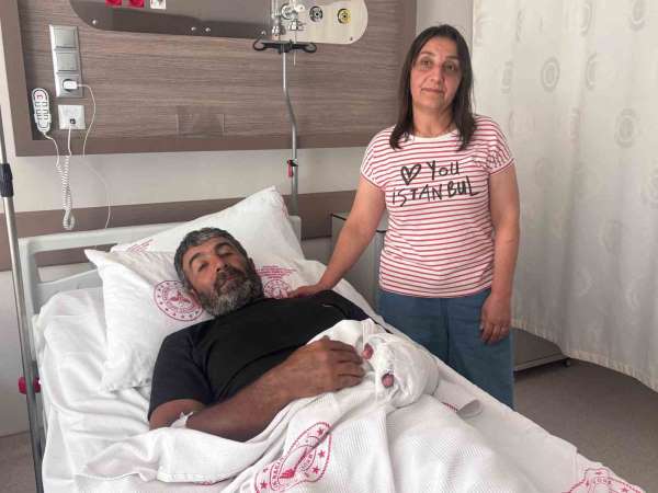 Ayı saldırısından yaralı kurtulan çiftçi yaşadıklarını anlattı: 'Kürek olmasaydı sonum ne olurdu bilemedim'