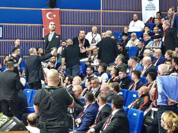 Gençlerbirliği Olağanüstü Genel Kurulu'nda gerginlik
