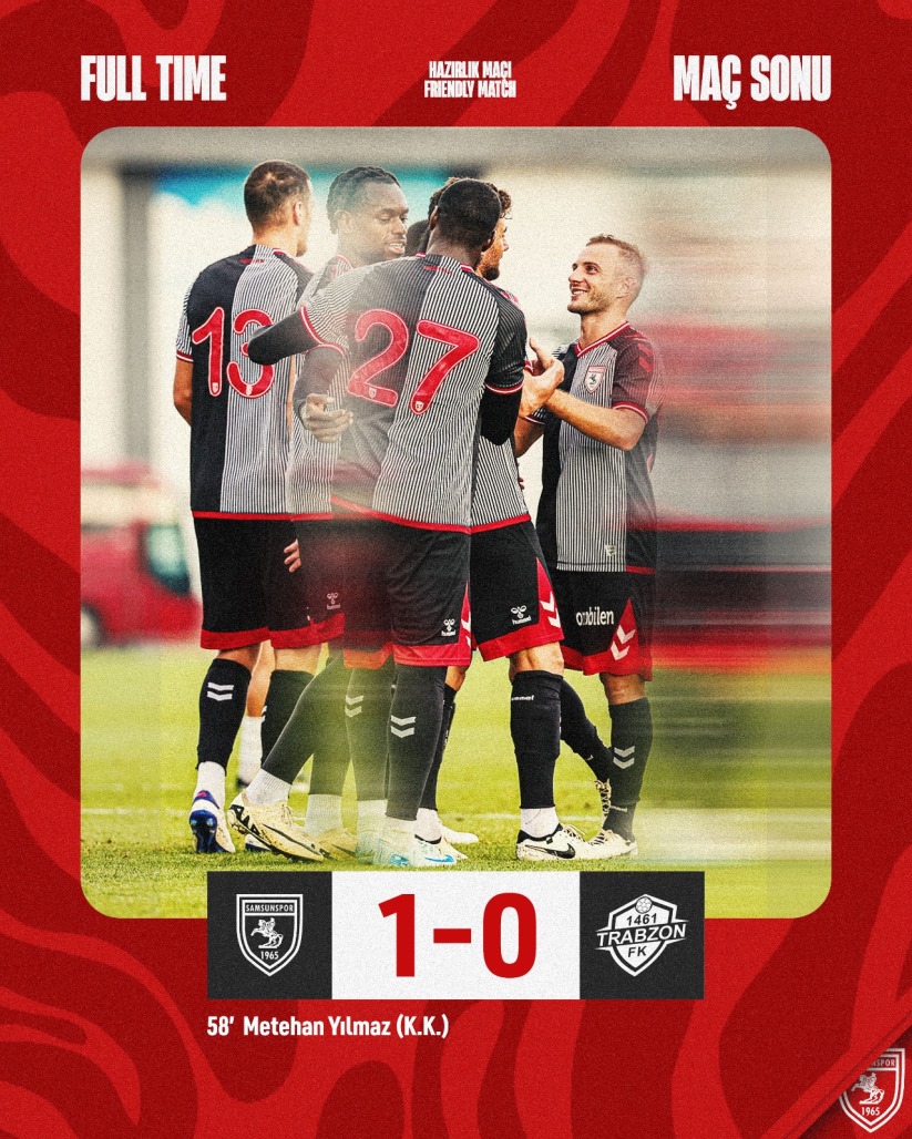 Samsunspor'dan Olumlu Sınav: 1-0