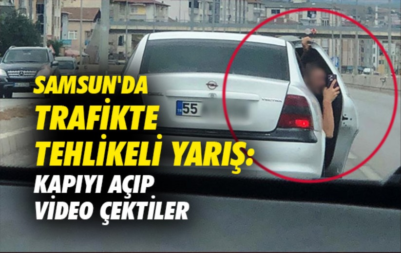 Samsun'da trafikte tehlikeli davranışlar cezasız kalmadı
