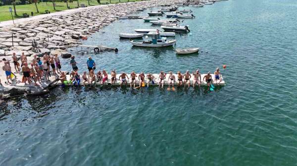 Milli takım için kulaçlar Darıca'da atıldı