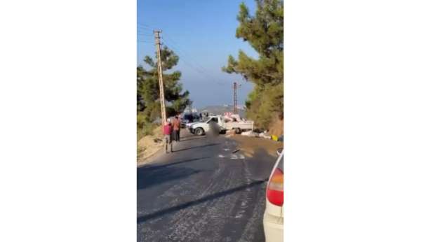 Alanya'da lastiği patlayan kamyonet kaza yaptı: Sürücü hayatını kaybetti