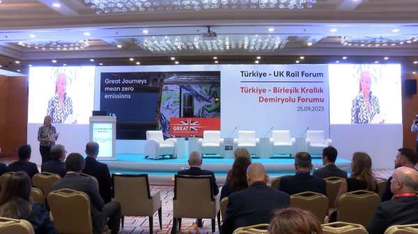 2. Birleşik Krallık-Türkiye Demir Yolu Forumu Ankara'da yapıldı