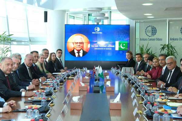 ASO'da Türkiye-Pakistan ekonomik iş birliği ve yatırım fırsatları değerlendirildi
