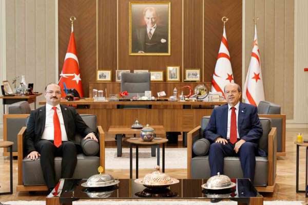 Atatürk Üniversitesi Heyeti KKTC'de önemli ziyaretler gerçekleştirdi