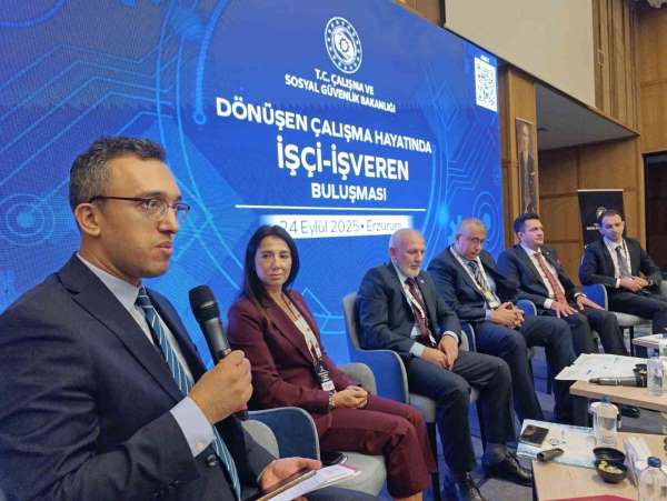 Erzurum'da işçi-işveren buluştu